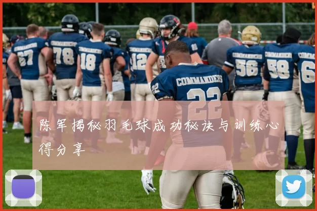 陈军揭秘羽毛球成功秘诀与训练心得分享